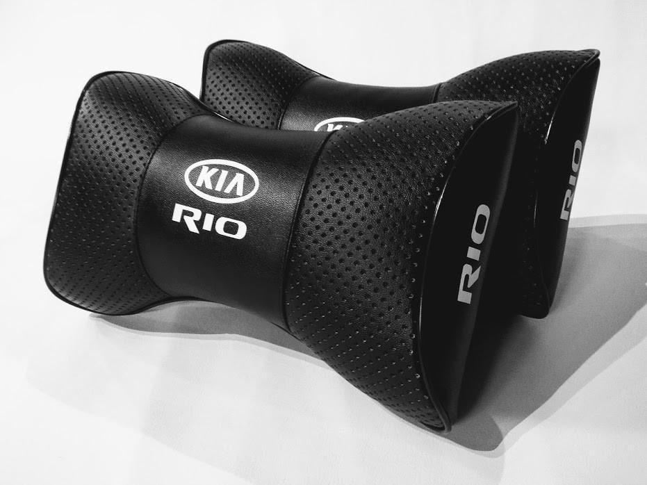 Подушка на підголовник авто KIA 2 шт. (00658)