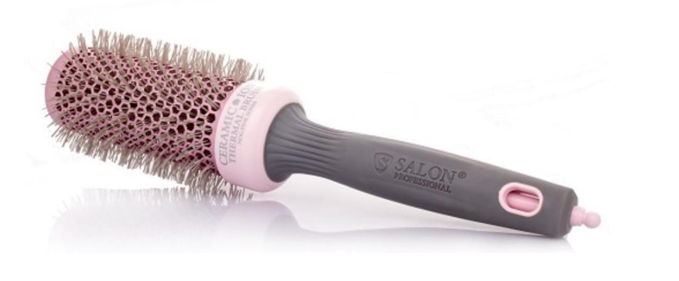 Брашинг для волос Salon Professional Ceramic Ion Thermal Brush Nog Pink Series 4,3 см (2207169047)