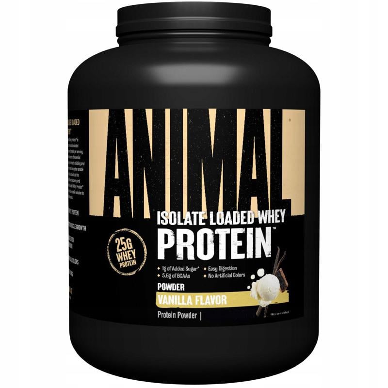 Протеин Universal Animal Whey Isolate Vanilla 2300 г