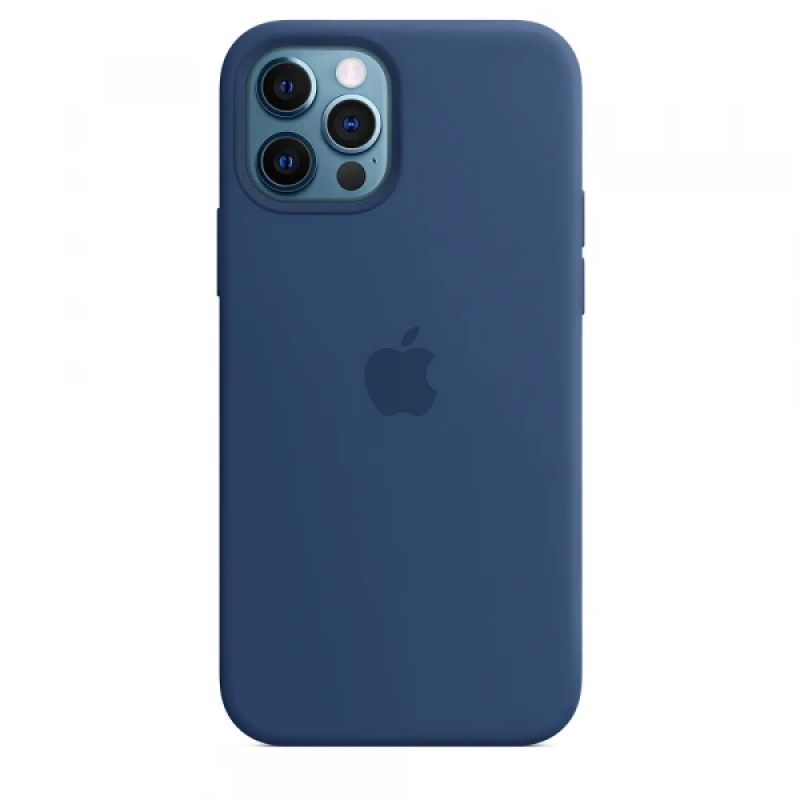 Чехол GoVern Silicone Case Full для Apple iPhone 12 Pro Blue Cobalt