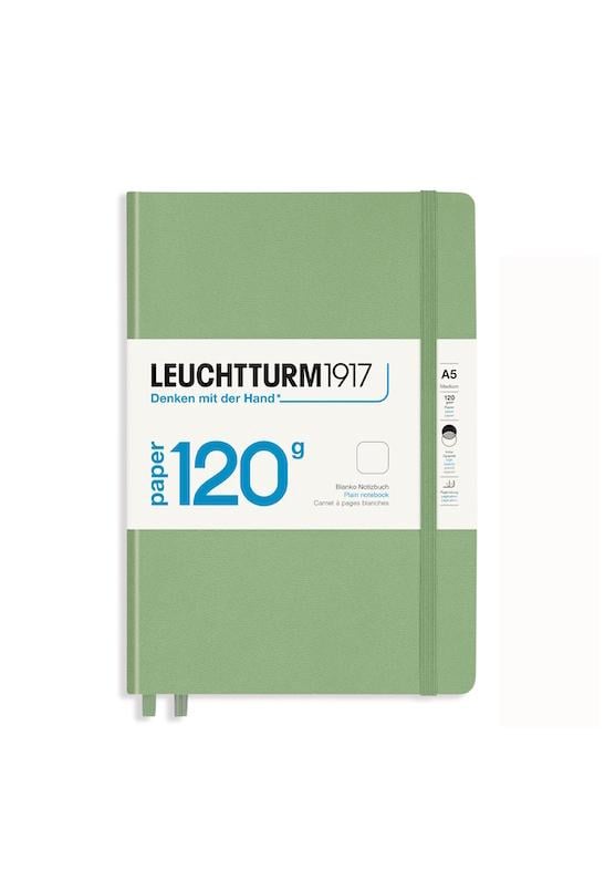 Блокнот Leuchtturm1917 120G Edition средний точка Sage (363537) - фото 1