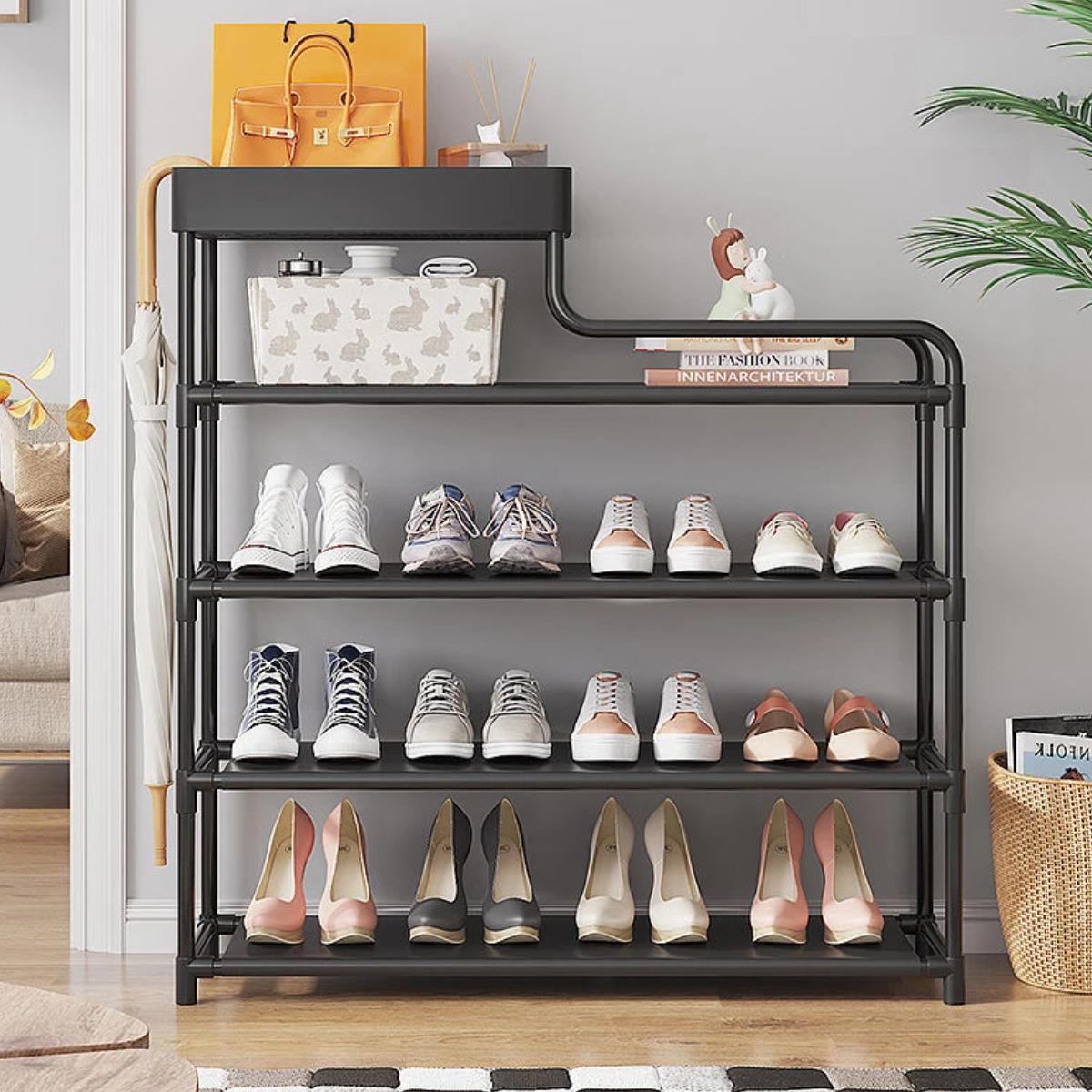 Полиця для взуття Multifunctional Storage Shoe Rack 5 полиць - фото 2