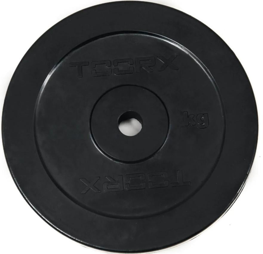 Диск для штанг і гантелей Toorx 5 кг 25 мм Чорний (DGG-5)