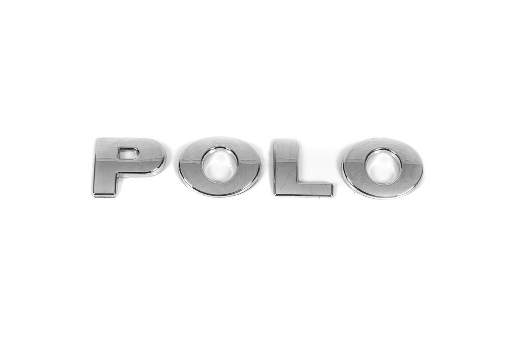 Надпись Polo Davs Auto для Volkswagen Polo 2001-2009 гг. abs-пластик Хром