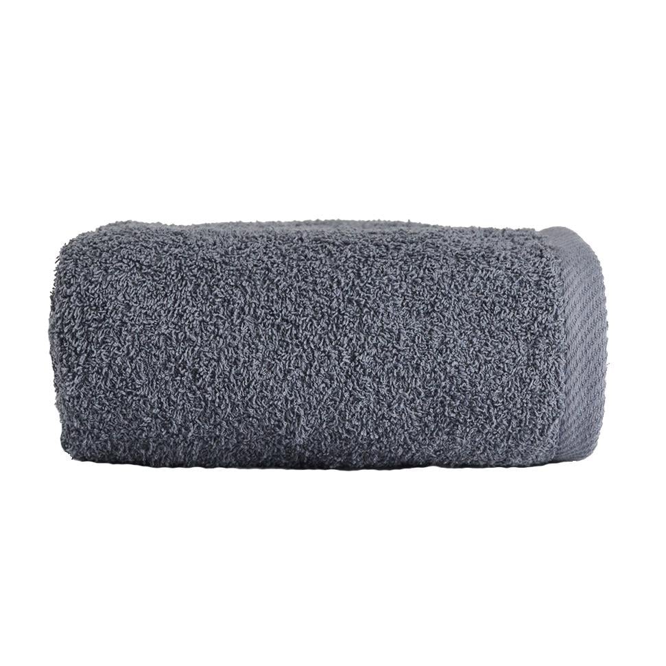 Рушник махровий банний GM Textile 70х140 см Сірий