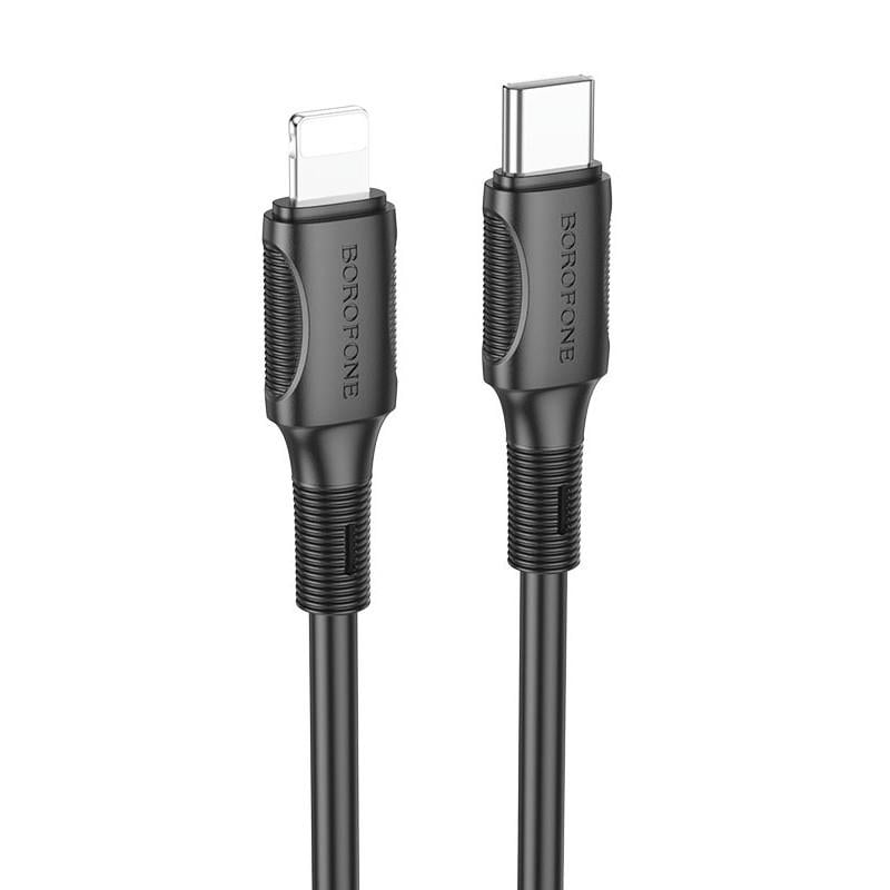 Дата-кабель Borofone BX80 Succeed Type-C to Lightning 20W 1 м Black (00000071151_1)