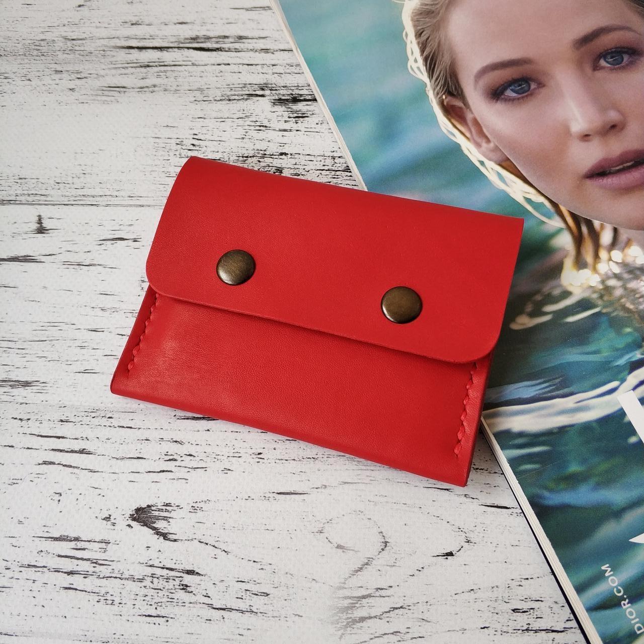 Кошелек кожаный Stedley Mini 1 Красный (30640413)