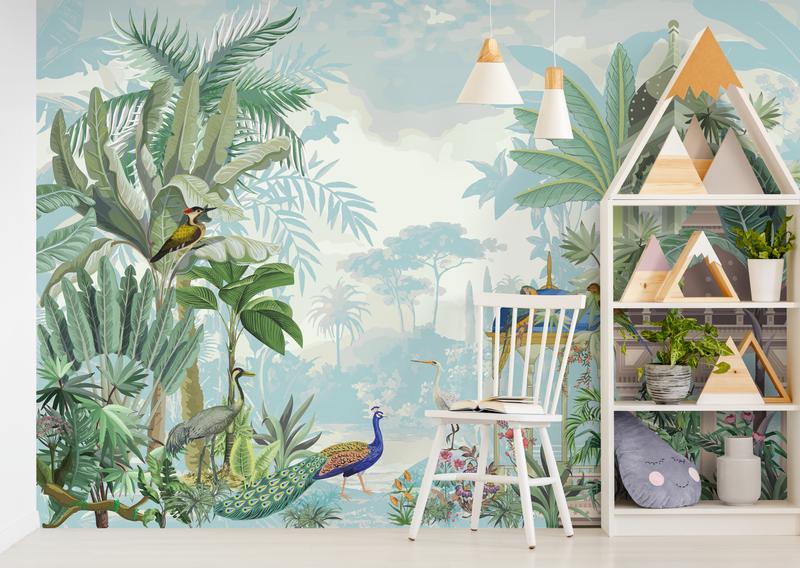 Фотообои в детскую Тропический парк (S1926)