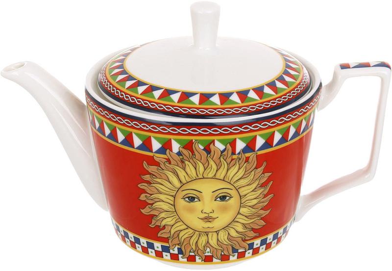 Чайник заварювальний порцеляновий Sicilia Sole 650 мл Чайник заварювальний порцеляновий Sicilia Sole 650 мл