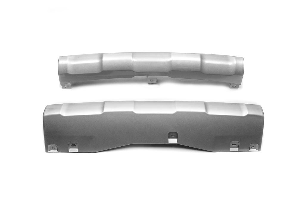 Передняя и задняя накладки V1 Niken для Subaru Outback 2014-2019 гг. abs-пластик