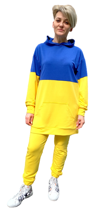 Спортивний костюм арт. Патриот-2 42 р. Сине-желтый