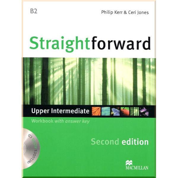 Книга Philip Kerr/Ceri Jones "Straightforward Second Edition Upper-Intermediate Workbook with key and Audio-CD" (ISBN:9780230423350)