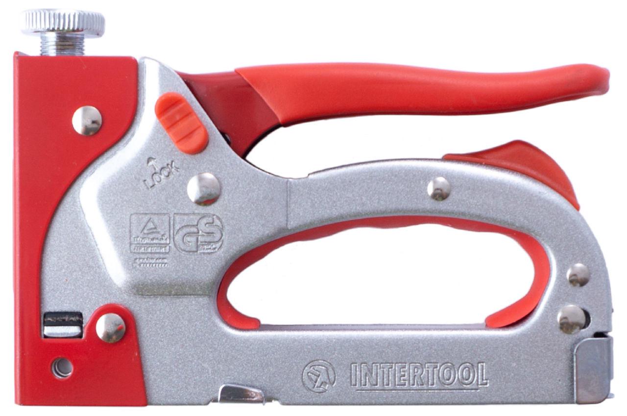 Степлер будівельний Intertool RT-0201 4-14 мм метал (RT-0201)