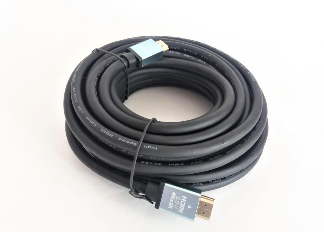 З'єднувальний кабель Hdmi - Hdmi 2.0 V 4K х 2К 10 м. (13066) - фото 1