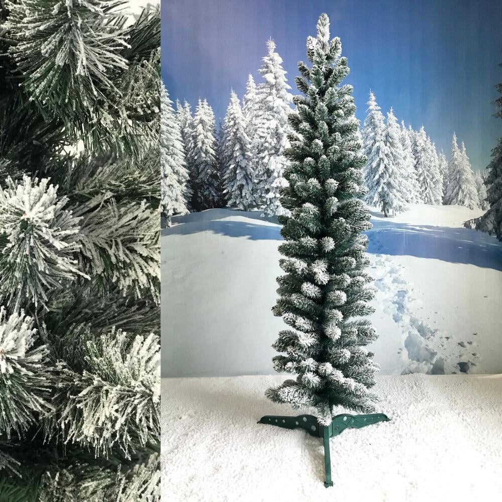Ялинка Альпійська вузька 180 см засніжена