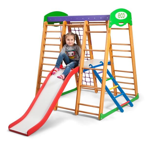 Спортивный комплекс для дома SportBaby Карапуз Plus 2 (karapuz-Plus-2-4)