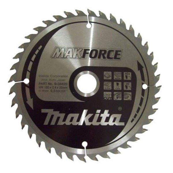 Диск пильный по дереву Makita Makforce 160х20 мм 40T