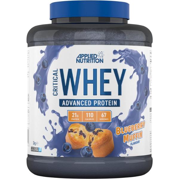 Протеин Applied Nutrition Critical Whey Blueberry Muffin 2000 г 67 порций (000021799)