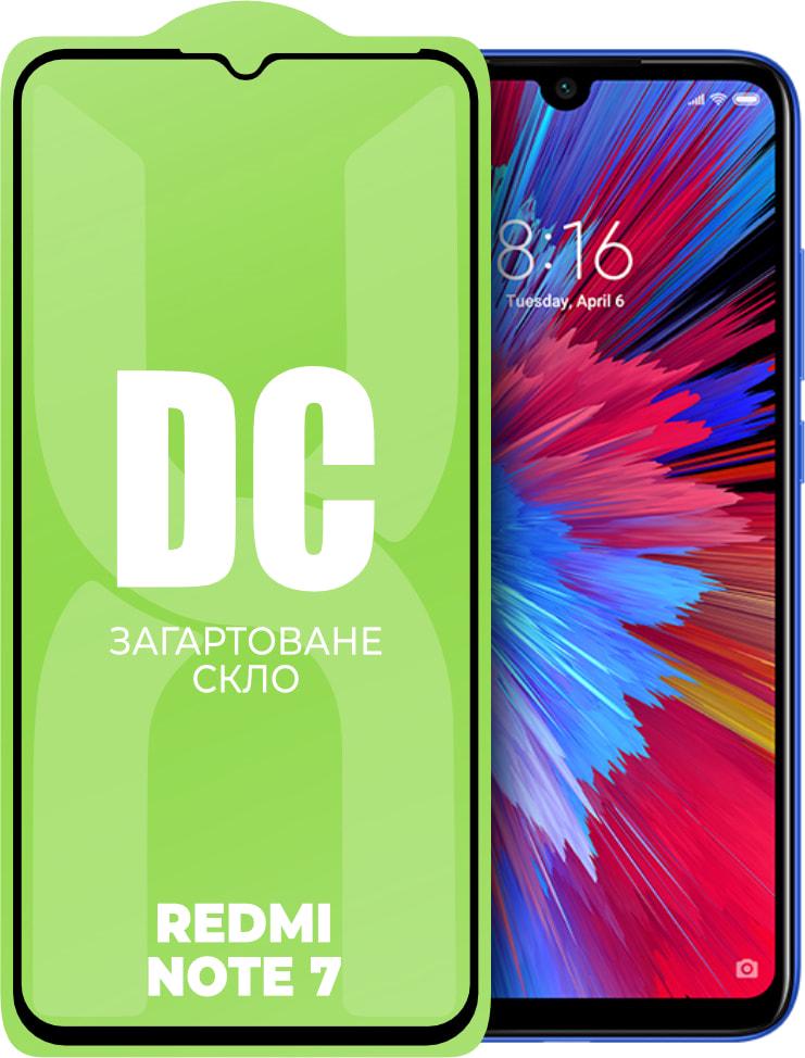 Скло захисне DC Glass Xiaomi Redmi Note 7 Full Glue (33989)