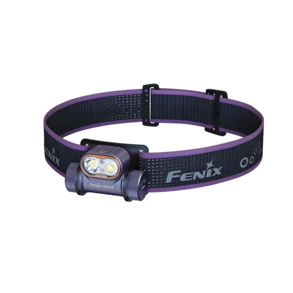 Ліхтар налобний Fenix HM55R Фіолетовий
