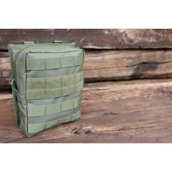 Сумка-подсумок Brandit Molle Pouch Cross 21х17х7 см Green (8045-1) - фото 3