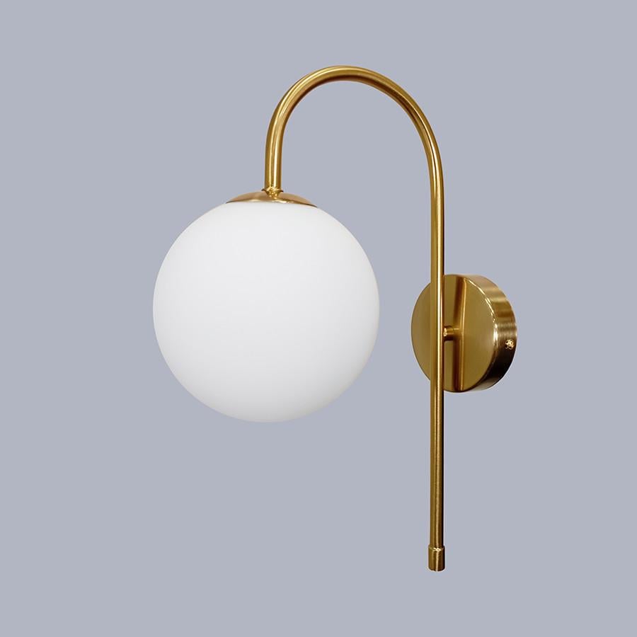 Бра на 1 лампу Bulb Бронзовий (61-J2035-1 BRZ+WH)