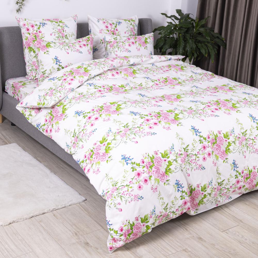Комплект постельного белья ТЕП Soft Dreams Floral Dream двуспальный 175x210 см наволочки 2х70х70 см (17893)