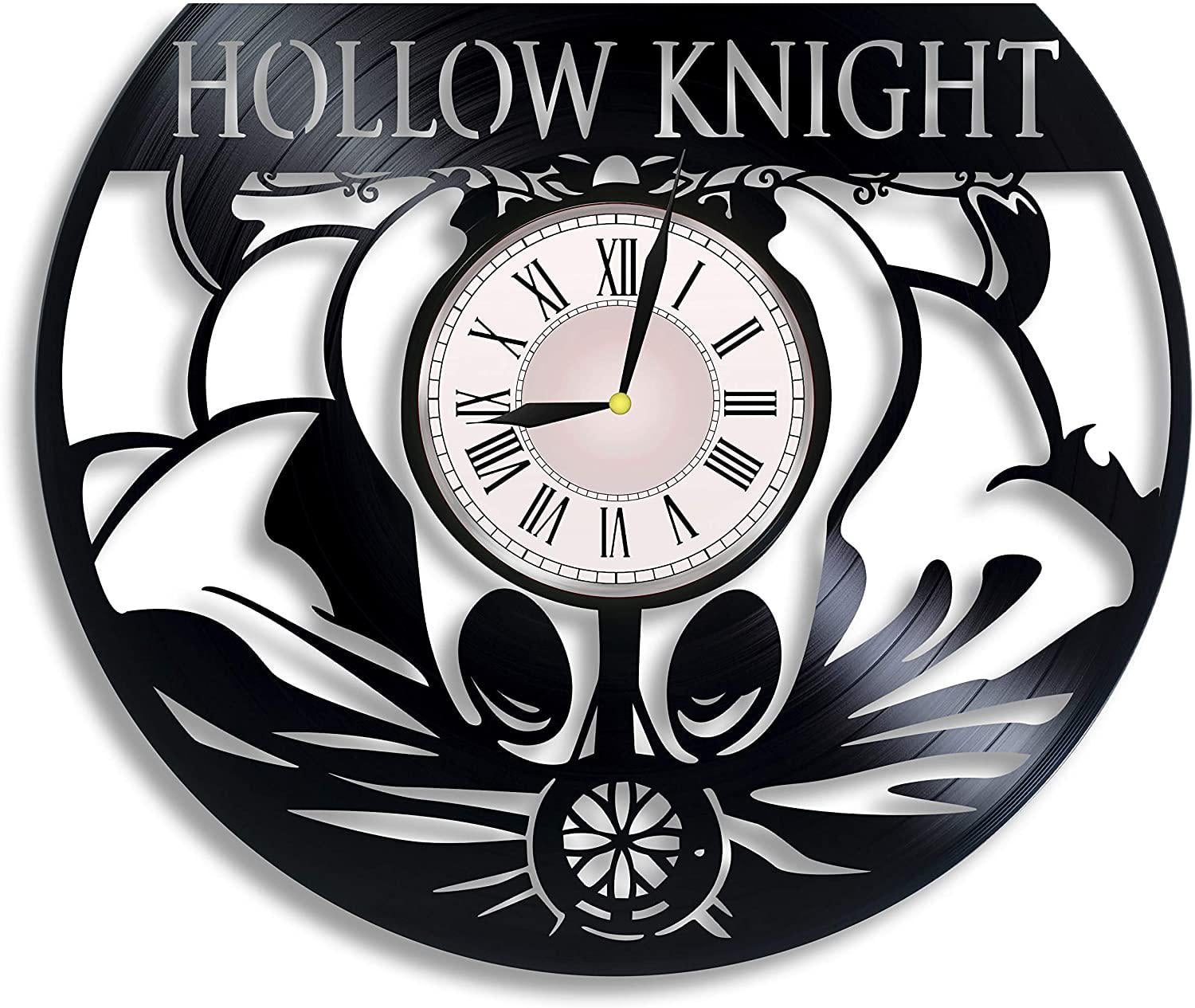 Часы настенные Hollow Knight 2445 из виниловой пластинки