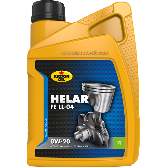 Моторна олива Helar FE LL-04 0W-20 1 л