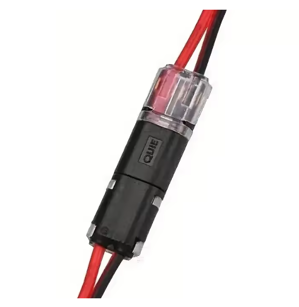 Клеммный блок для проводов H2 мама-папа быстрозажимной 5 шт. Black (500281)