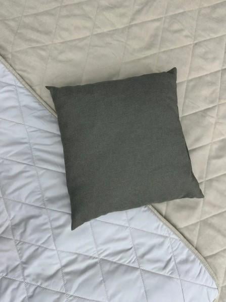 Подушка декоративная Decorator Sawana 40х40х11 Хаки (84-056)