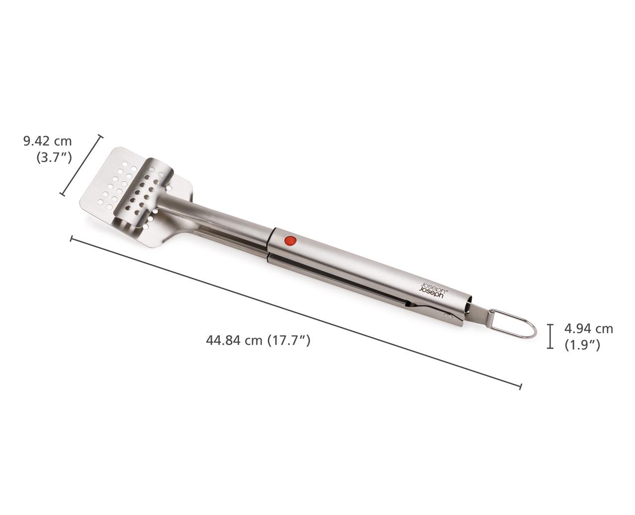 Щипці для барбекю Joseph Joseph GrillOut з нержавіючої сталі з висувною конструкцією (2000010) - фото 4 Щипці для барбекю Joseph Joseph GrillOut з нержавіючої сталі з висувною конструкцією (2000010) - фото 4