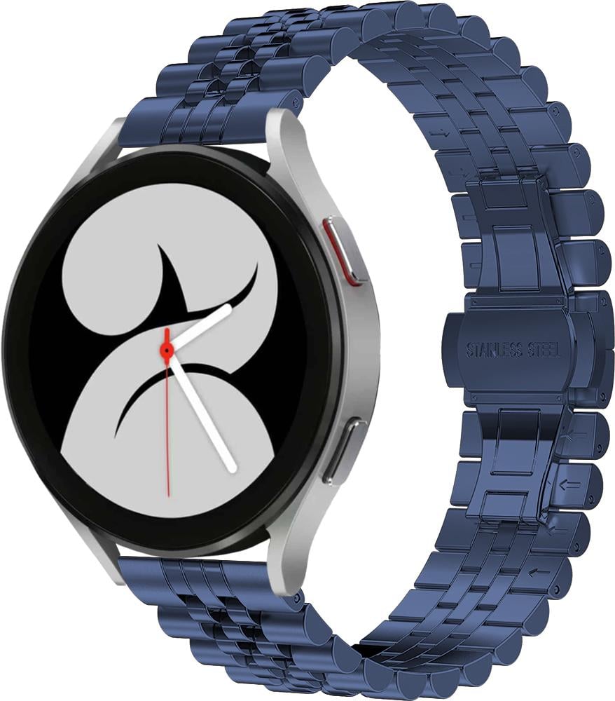 Браслет металлический Stech для Galaxy Watch 4 40 мм Blue (26905-28)