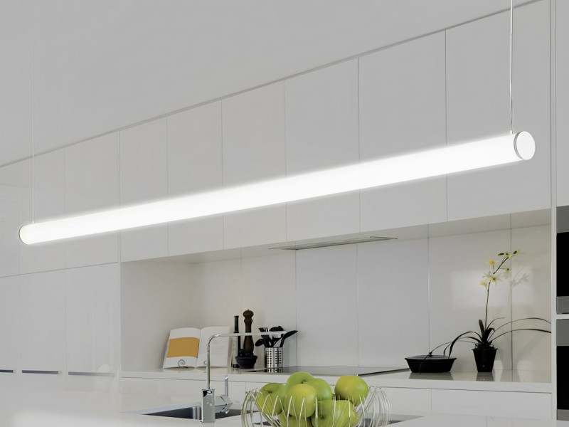 Светильник светодиодный подвесной линейный LEDUA N30-2000 круглый 220V 52W 8800 Lm 6000К (25313643) - фото 8 Светильник светодиодный подвесной линейный LEDUA N30-2000 круглый 220V 52W 8800 Lm 6000К (25313643) - фото 8