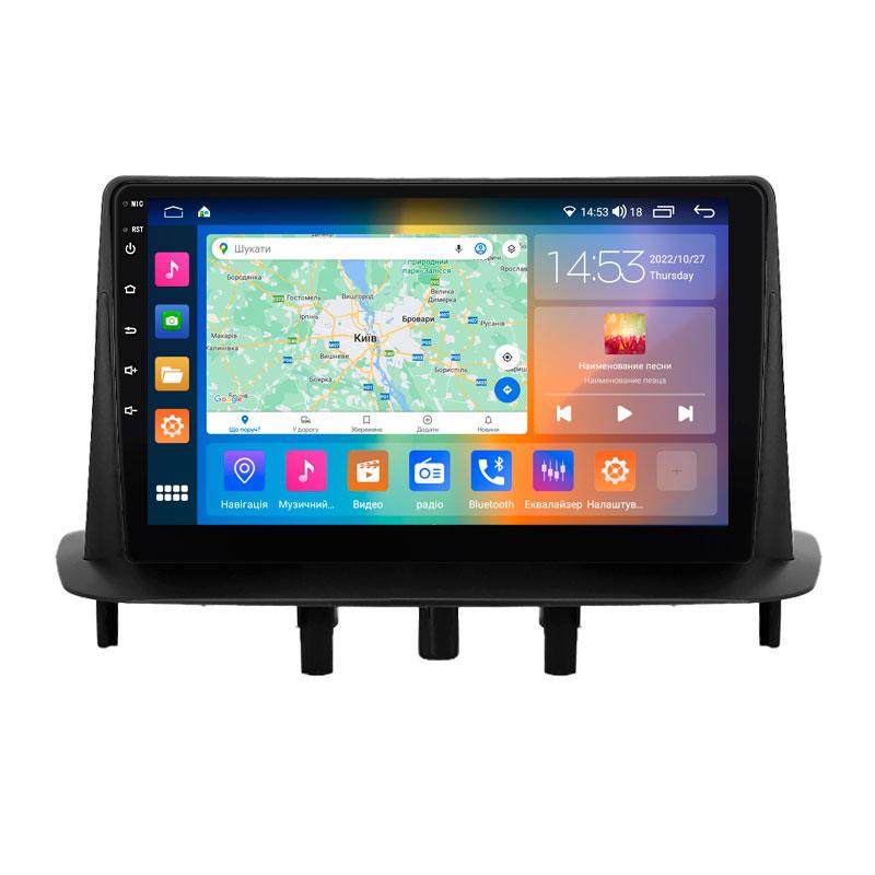 Автомагнитола штатная Lesko 4G/CarPlay/GPS/Wi-Fi для Renault Megane III Рестайлинг 2 2014-2016 4/64Gb 9" (1736309877)