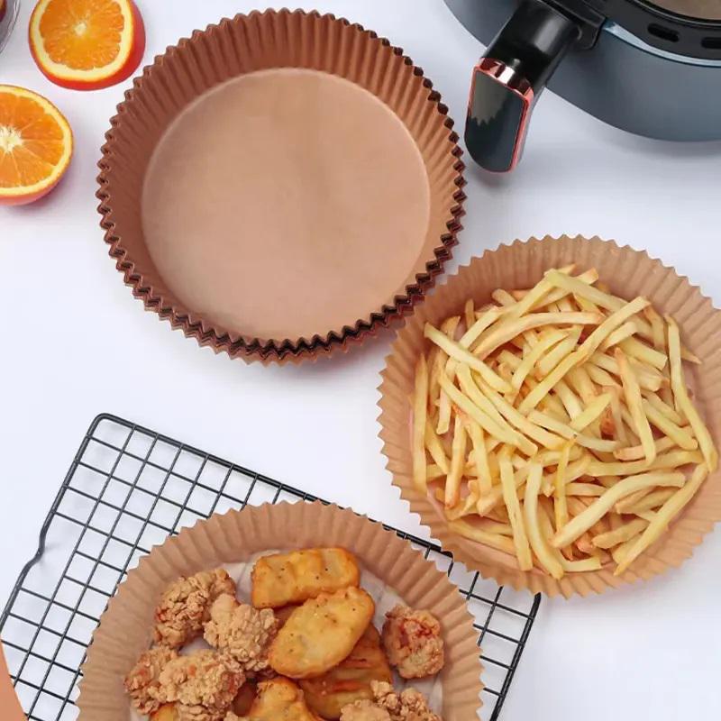 Форми для випікання одноразові пергаментні у мультипечі та аерофритюрі d 16 см 100 шт. (d2bd6d5d) - фото 3