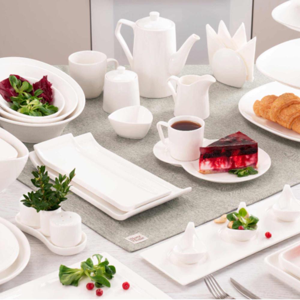 Сахарница Ardesto 200 мл фарфор (AR3710) - фото 3 Сахарница Ardesto 200 мл фарфор (AR3710) - фото 3