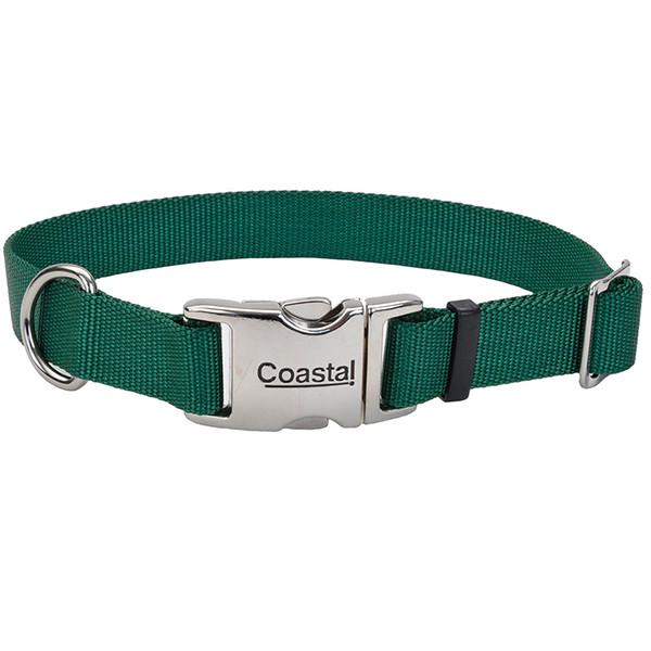 Ошейник для собак Coastal Metal Buckle 2,5х46-66 см (61901_HUN26) - фото 1 Ошейник для собак Coastal Metal Buckle 2,5х46-66 см (61901_HUN26) - фото 1