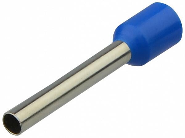 Наконечник изолированный АСКО-Укрем НТ 2,5-12 2,5 мм2 гильза 12 мм 1 шт. Синий (A0060010026)