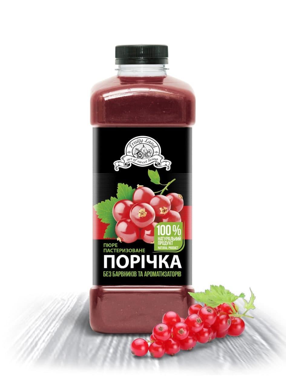 Смородина червона пюре Fruity Land пастеризоване 1 кг