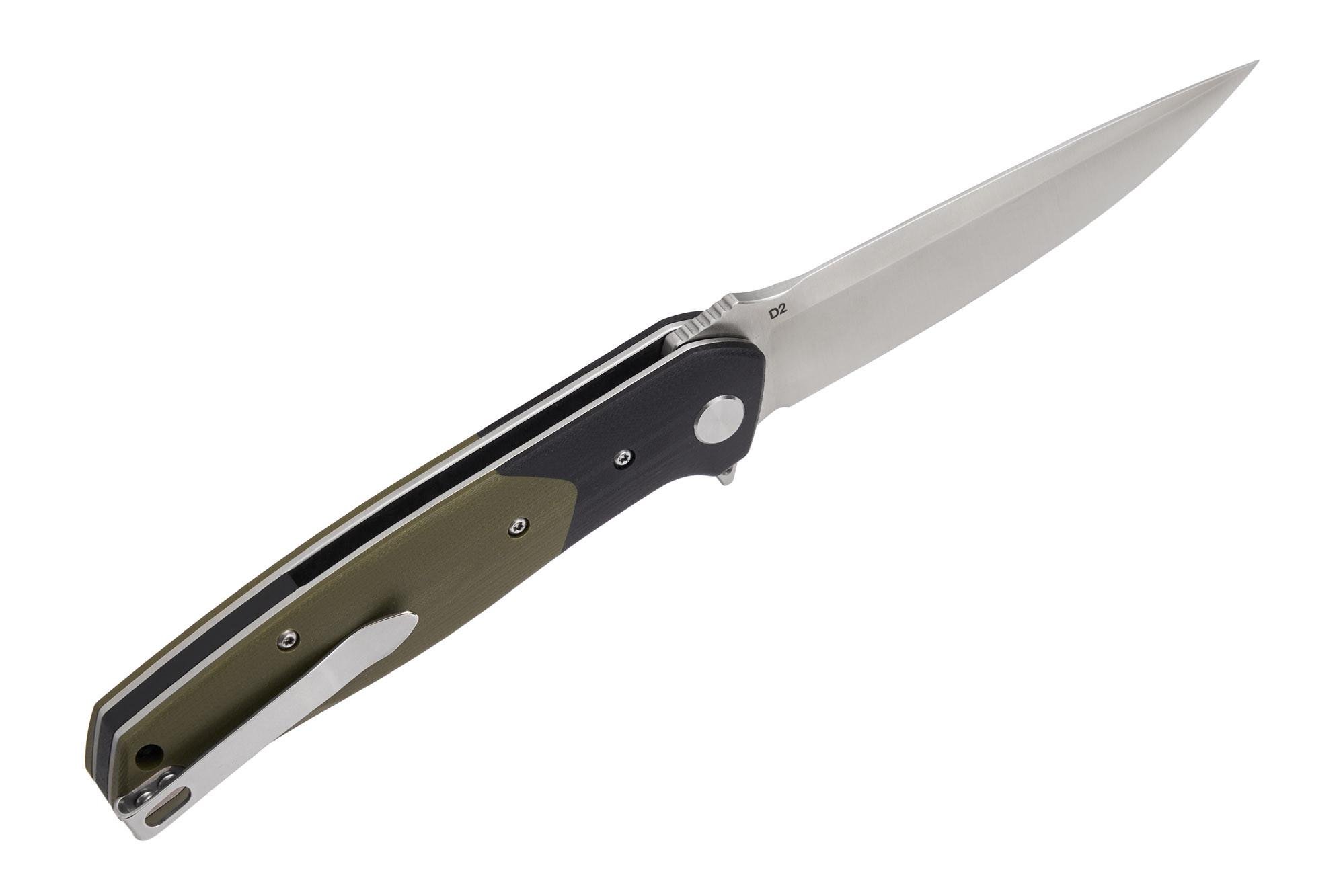 Нож складной с подшипником Grand Way WK 19035 G с клинком D2 - фото 5