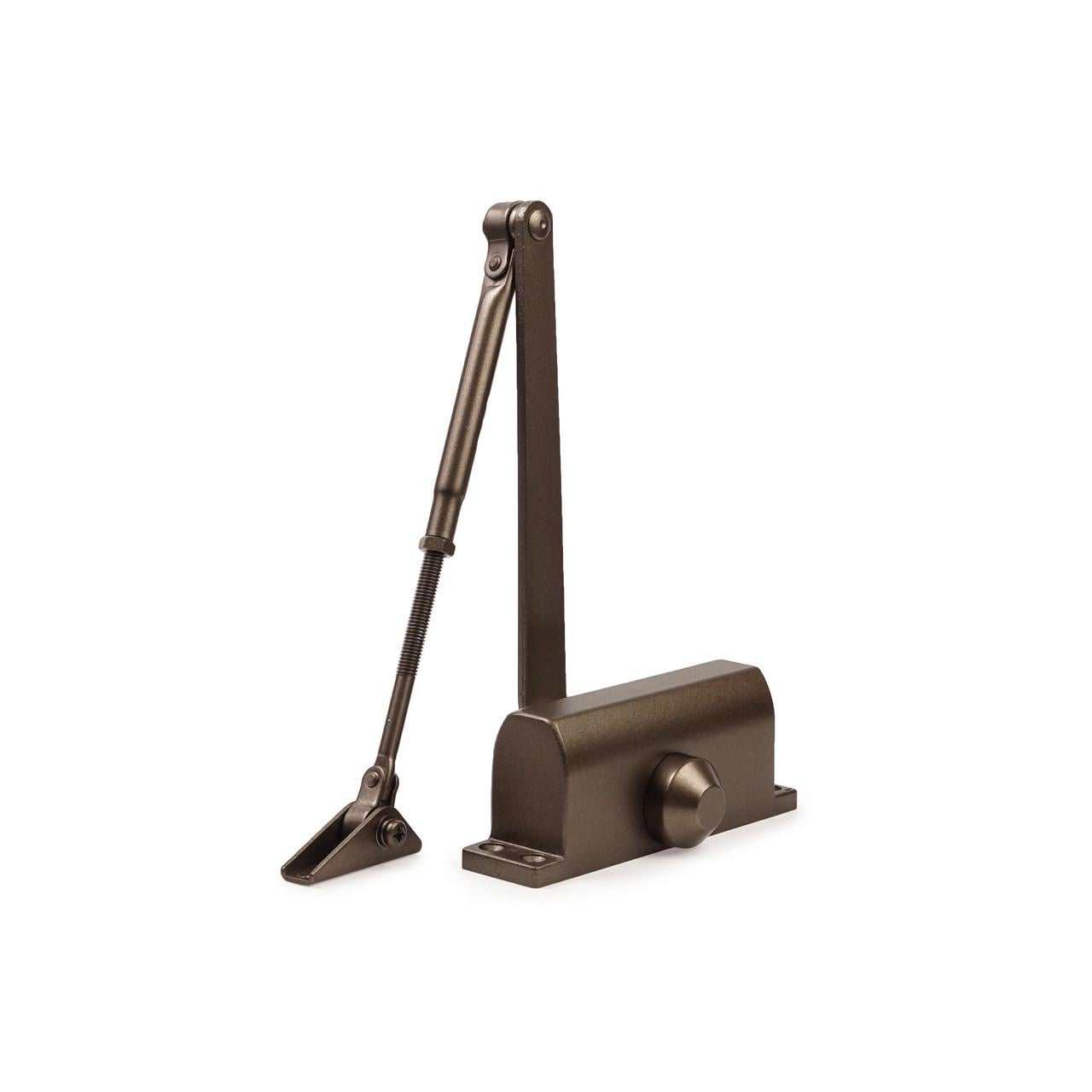 Дверний доводчик Siba SB-1002S EN2 до 45 кг з фіксацією HOLD-OPEN Коричневий (SB-1002S Brown)