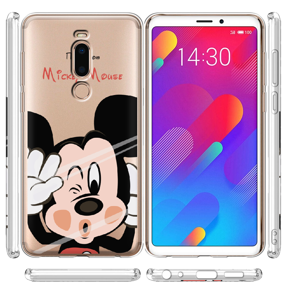 Чехол Boxface Meizu M8 Mister M Прозрачный силикон (35852-cc58-35852) - фото 3