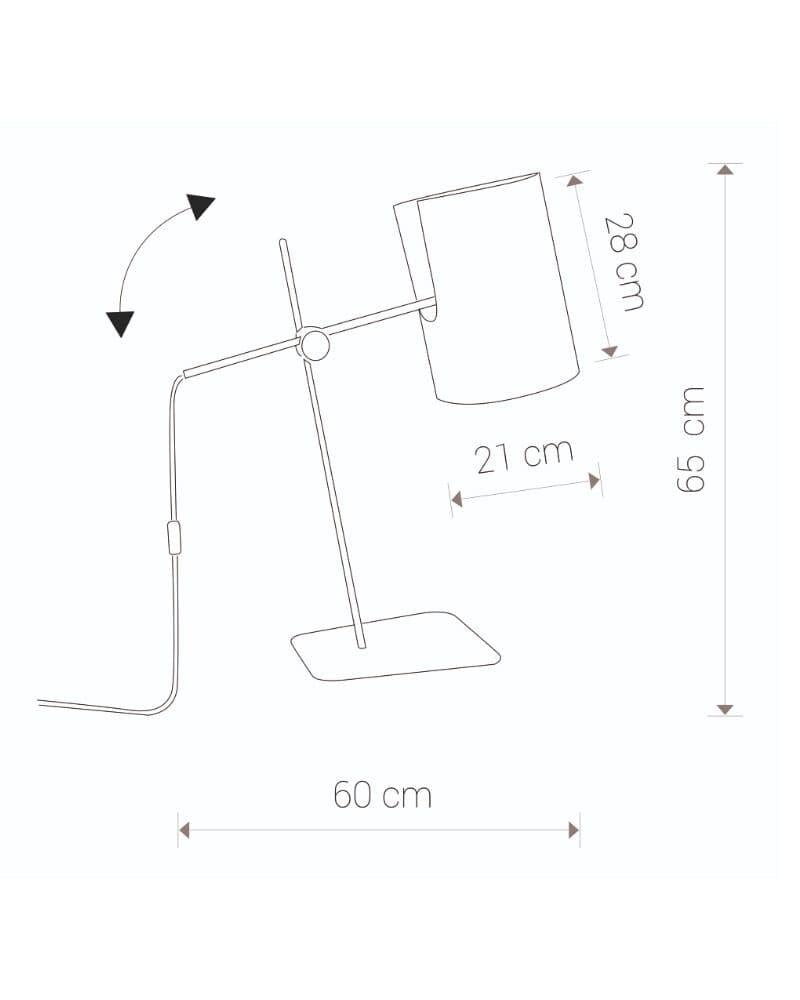 Лампа настольная Nowodvorski ZELDA I biurkowa PL 6012 (10493678) - фото 2 Лампа настольная Nowodvorski ZELDA I biurkowa PL 6012 (10493678) - фото 2