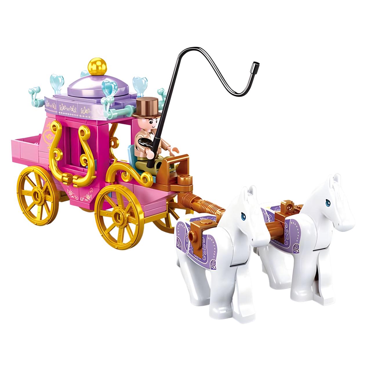 Конструктор Sluban Карета с лошадьми 139 деталей (M38-B0872)