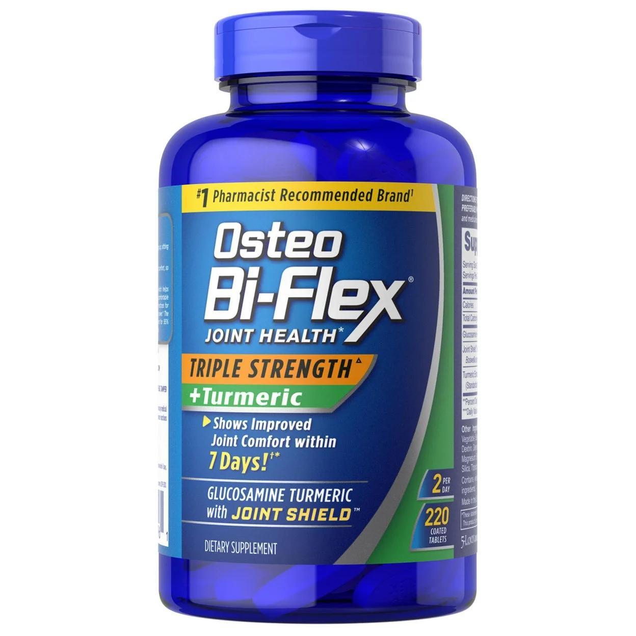 Глюкозамин Osteo Bi Flex 200 табл. 1500 мг глюкозамина/450 мг куркумы (2452968512)