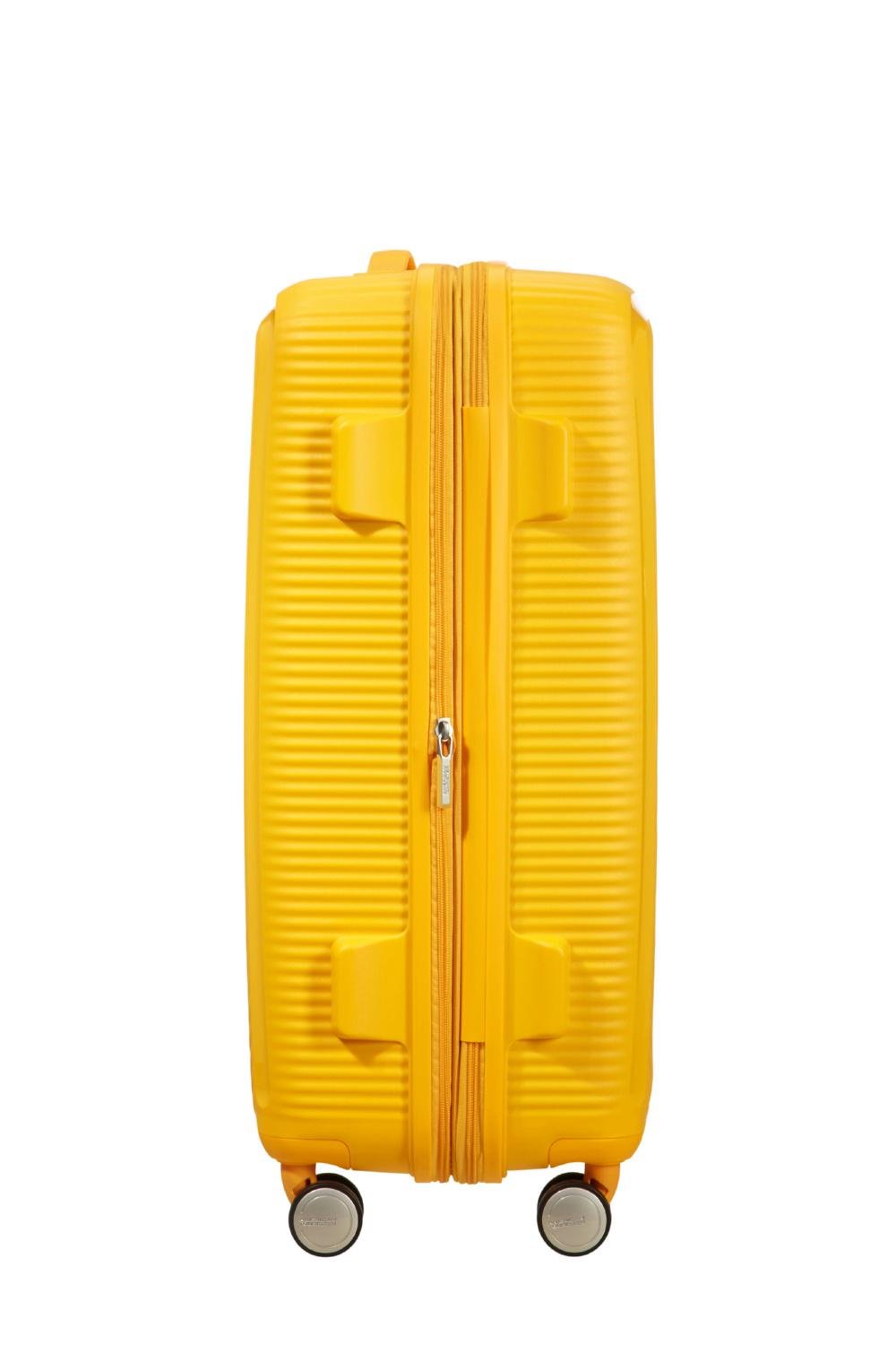 Чемодан с расширением American Tourister Soundbox 67x46,5x29/32 см Желтый (32G-06002) - фото 9