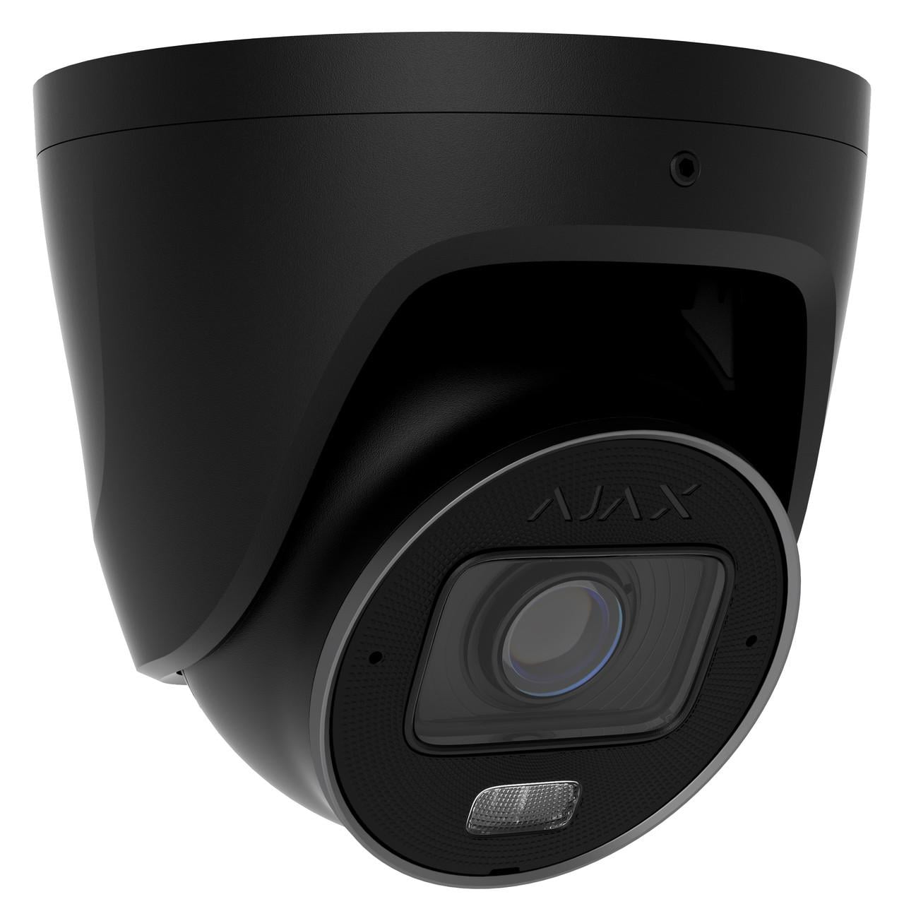 Камера відеоспостереження дротова IP Ajax TurretCam HLVF 5 Mp Black (3113848807) Камера відеоспостереження дротова IP Ajax TurretCam HLVF 5 Mp Black (3113848807)