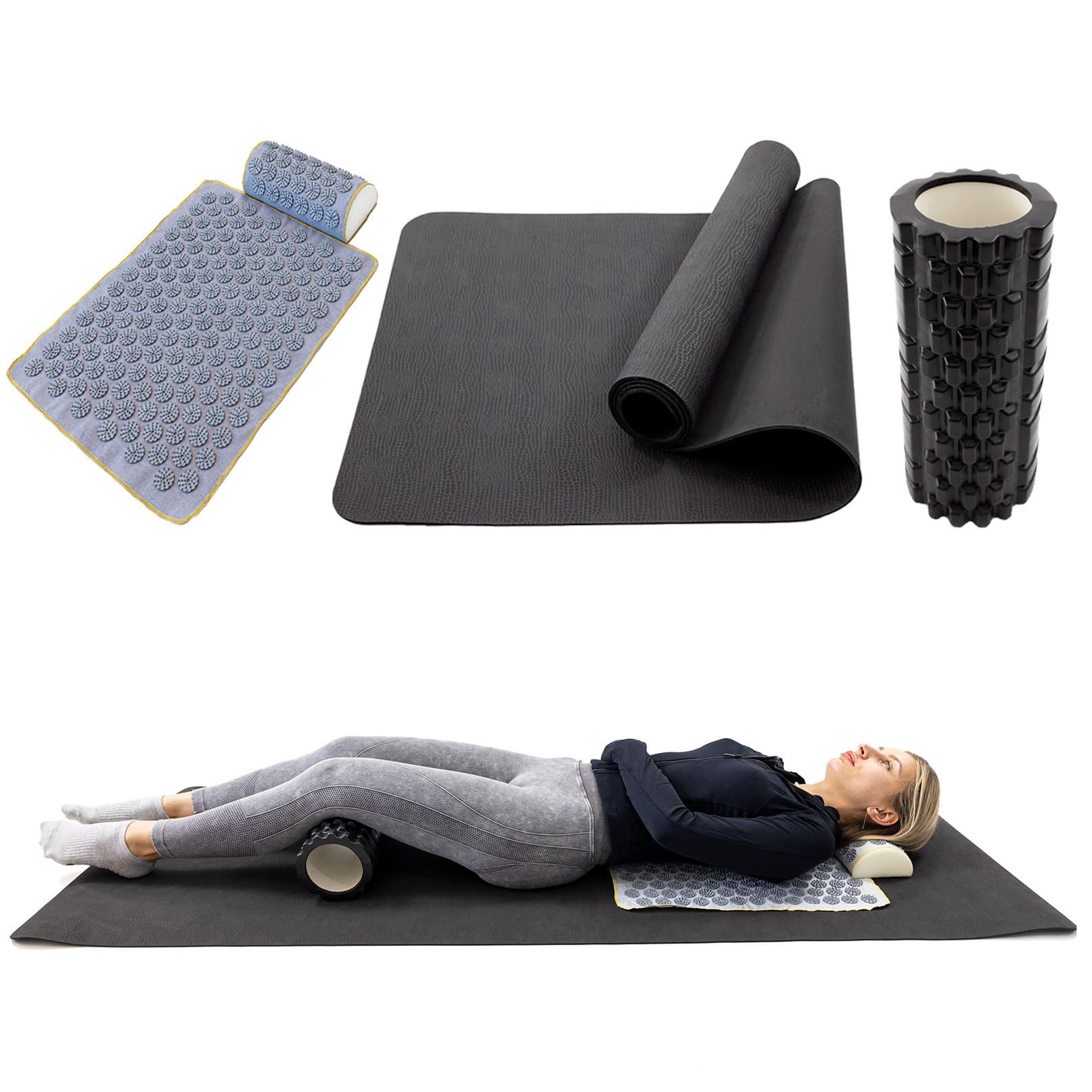 Набор OSPORT Set 111 коврик для йоги/аппликатор Кузнецова/массажный ролик (n-0144-01-0303-01) - фото 2 Набор OSPORT Set 111 коврик для йоги/аппликатор Кузнецова/массажный ролик (n-0144-01-0303-01) - фото 2