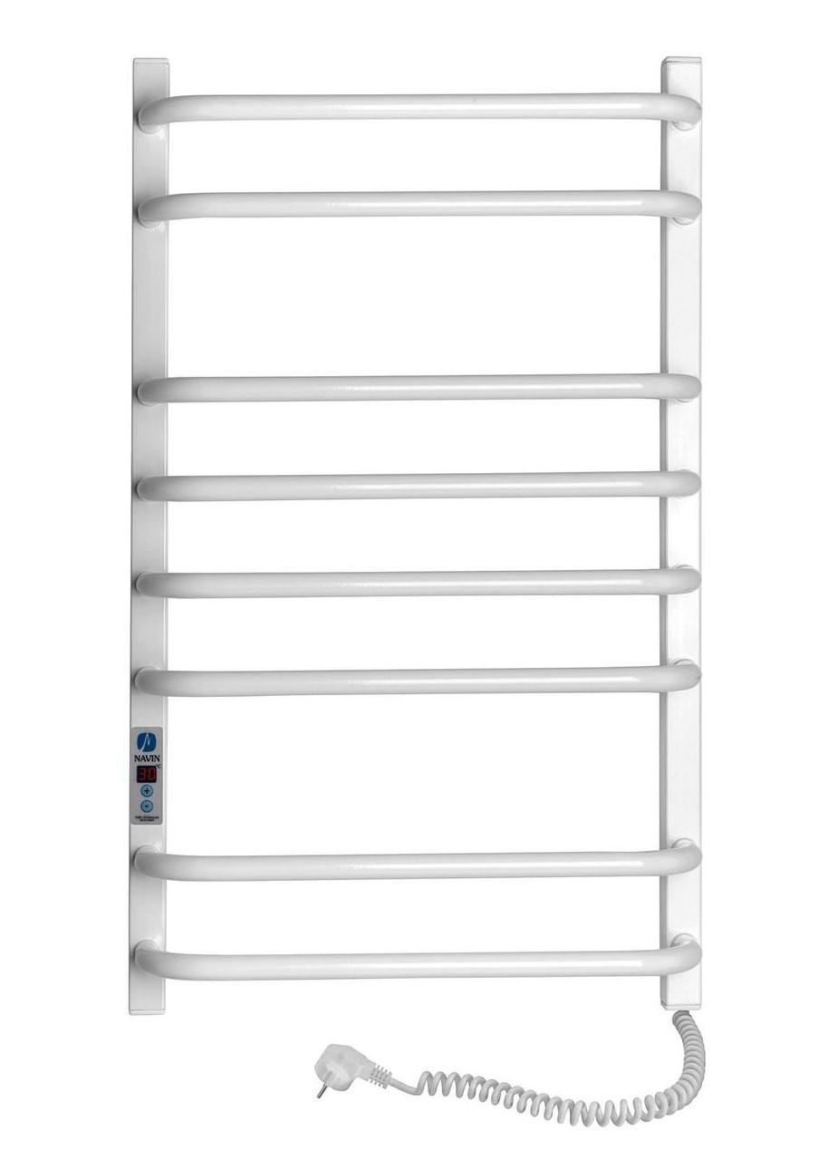Полотенцесушитель электрический NAVIN Симфония Квадро 480x800 мм регулятор с таймером справа